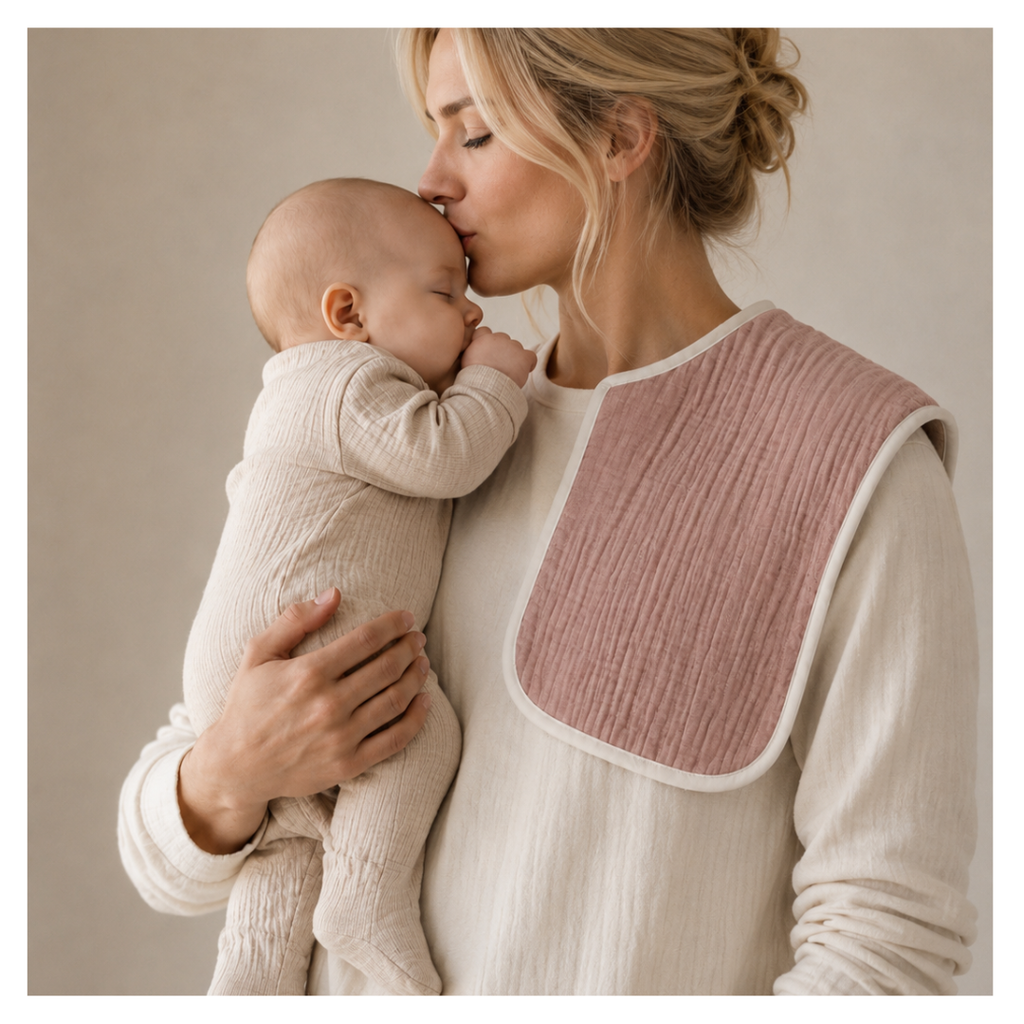BabyBeez cape - oud roze