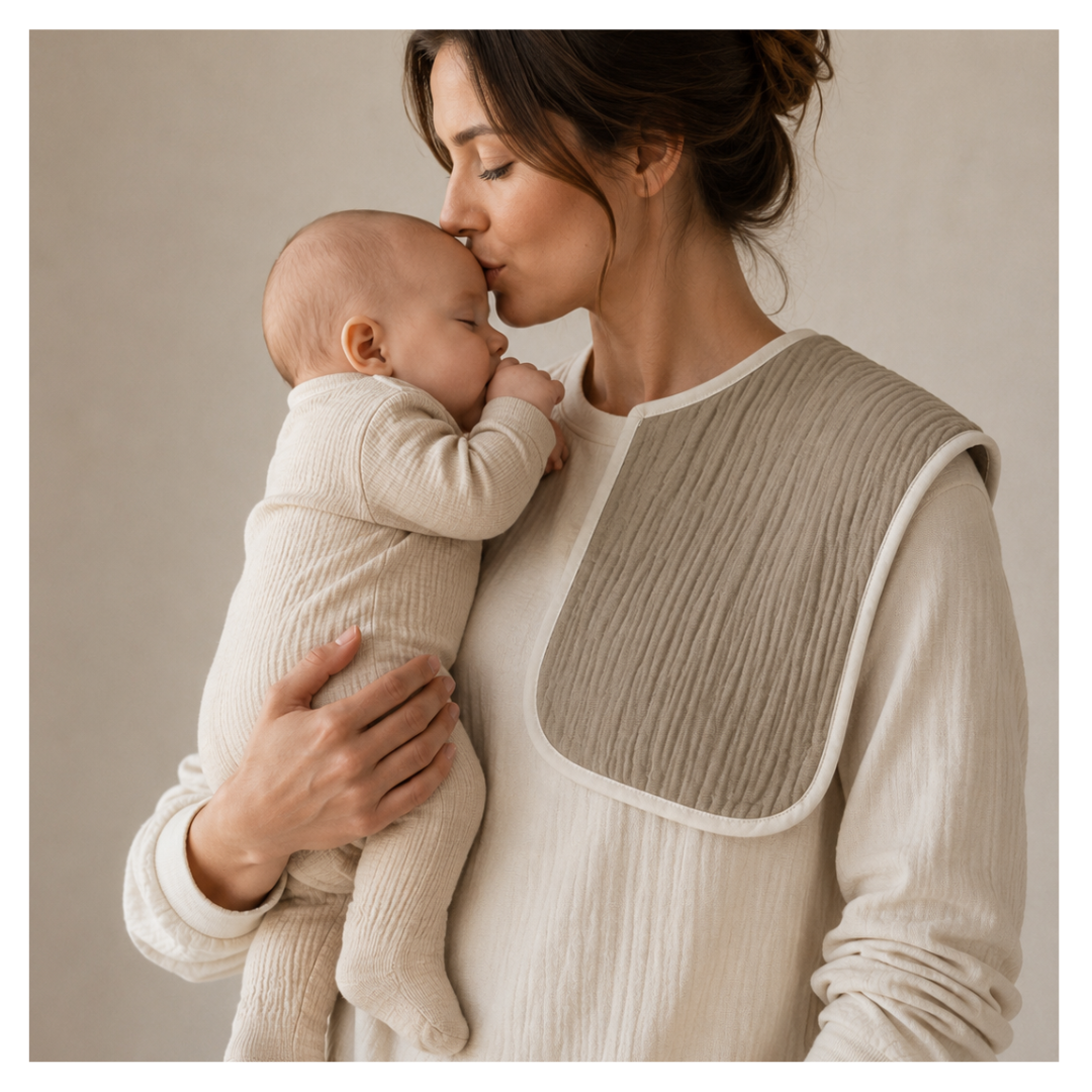 BabyBeez cape - Olive Grey
